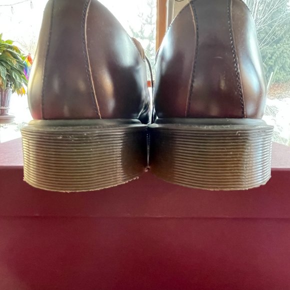 Dr. Marten's 1461 tan Boanil Brush men's shoes Made in England - Picture 8 of 10